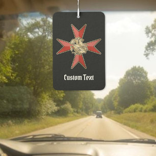 Saint George over Maltese Cross Air Freshener