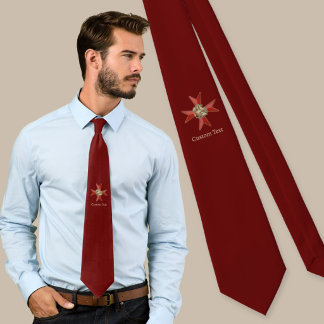 Saint George over Maltese Cross Tie