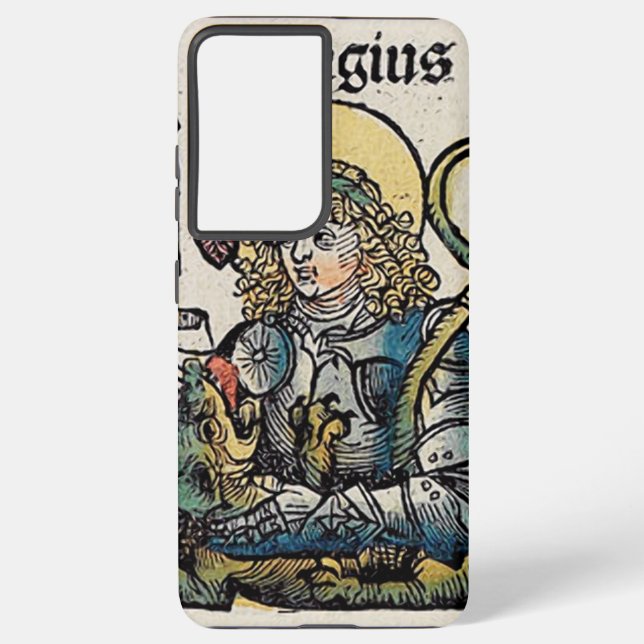 Saint George Patron of England Samsung Galaxy S21+ Case (Back)