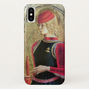 SAINT GEORGE PORTRAIT ,Red,Black,Gold Yellow Case-Mate iPhone Case
