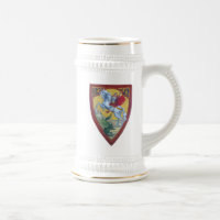 Saint George Slaying the Dragon Stein