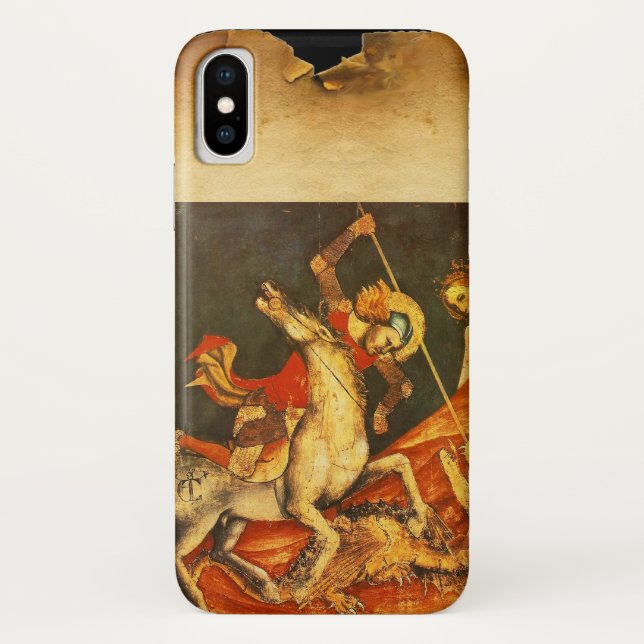 Saint George's Battle with the Dragon Case-Mate iPhone Case (Back)