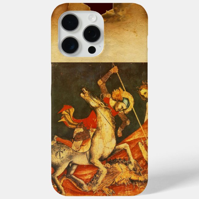 Saint George's Battle with the Dragon Case-Mate iPhone Case (Back)