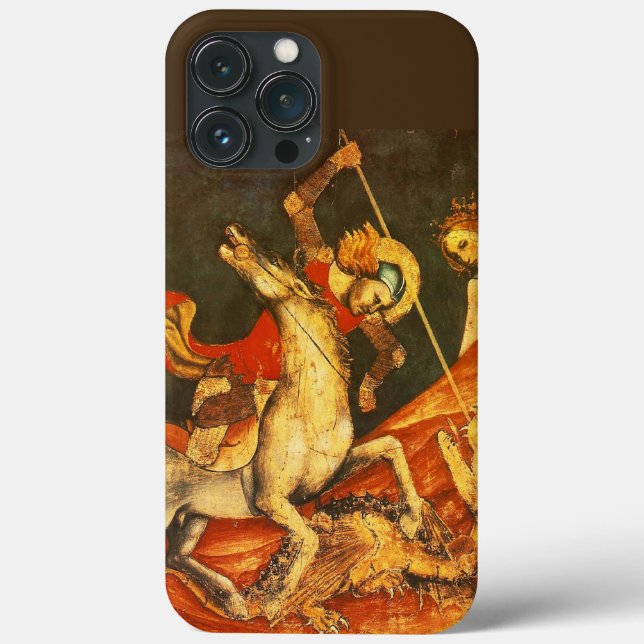 Saint George's Battle with the Dragon  Case-Mate iPhone Case (Back)
