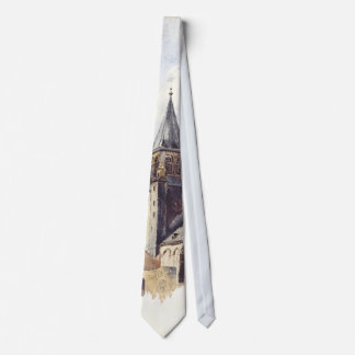 Saint Germain des Pres Church Paris Architectural  Tie