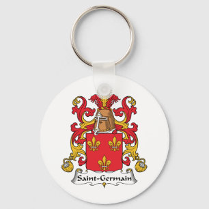 Saint-Germain Family Crest Keychain