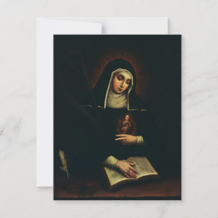 Saint Gertrude the Great German Benedictine 