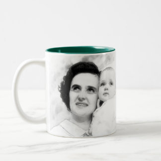 Saint Gianna Beretta Molla Two-Tone Coffee Mug