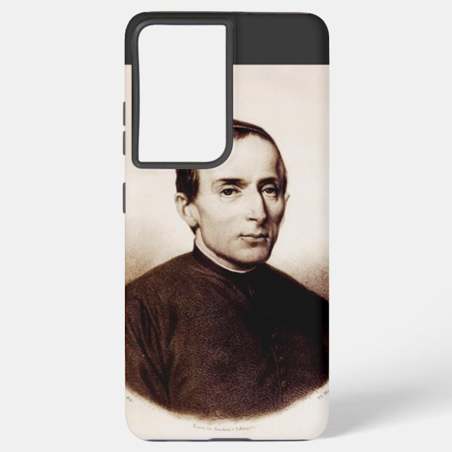 Saint Giuseppe Cafasso Franciscan Priest Samsung Galaxy S21 Ultra Case (Back)