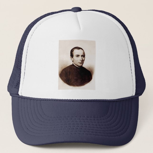 Saint Giuseppe Cafasso Franciscan Priest Trucker Hat (Front)