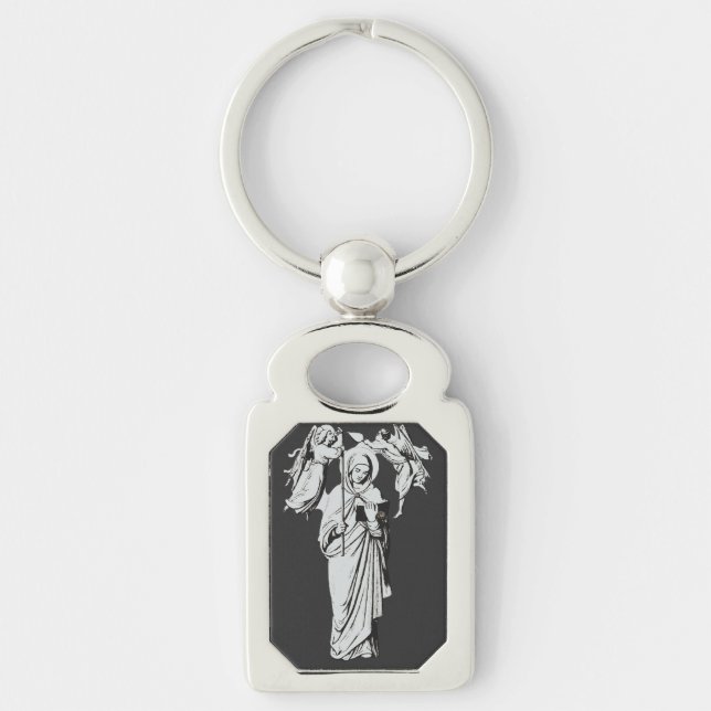 Saint Gudula of Brabant Keychain (Front)