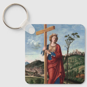 Saint Helena by Cima da Conegliano Keychain