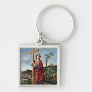 Saint Helena by Cima da Conegliano Keychain