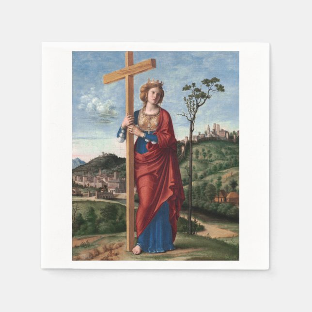 Saint Helena by Cima da Conegliano Napkin (Front)
