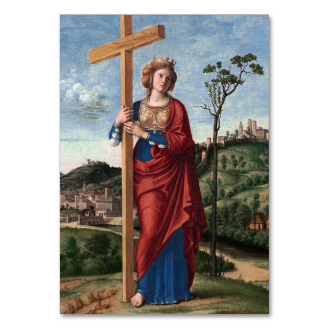 Saint Helena by Cima da Conegliano Table Number (Front)