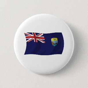 Saint Helena Flag Button
