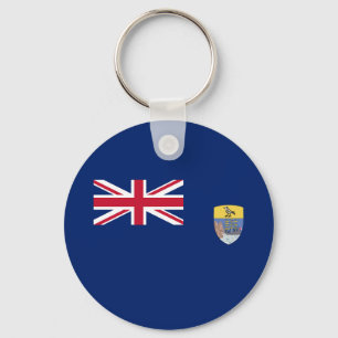 Saint Helena Flag Keychain