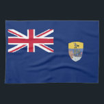 Saint Helena Flag Kitchen Towel<br><div class="desc">Patriotic flag of Saint Helena.</div>