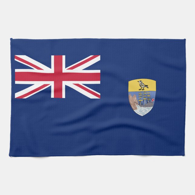 Saint Helena Flag Kitchen Towel (Horizontal)