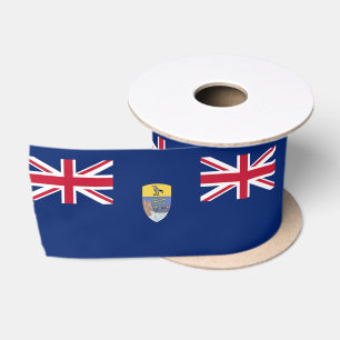 Saint Helena Flag Satin Ribbon