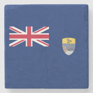 Saint Helena Flag Stone Coaster