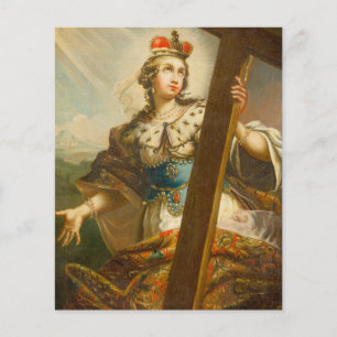 Saint Helena of Constantinople with cross
