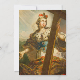 Saint Helena of Constantinople with cross Invitation