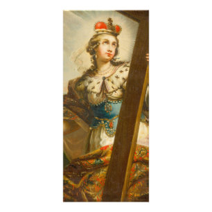 Saint Helena of Constantinople with cross Rack Card