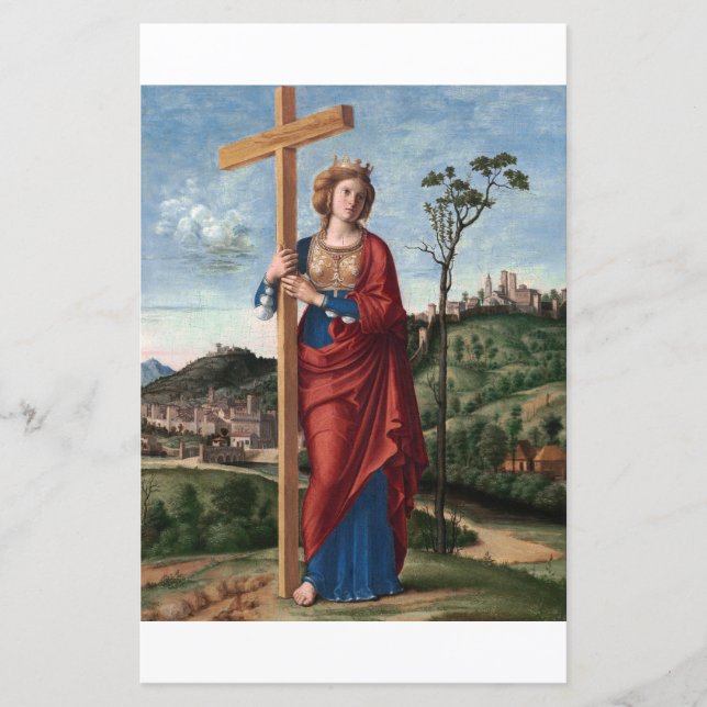 Saint Helena with the True Cross Sacred Art (Front)