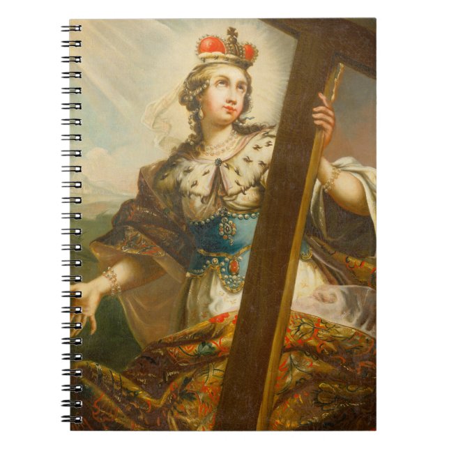 Saint Helena with the True Cross Sacred Art Notebook (Front)