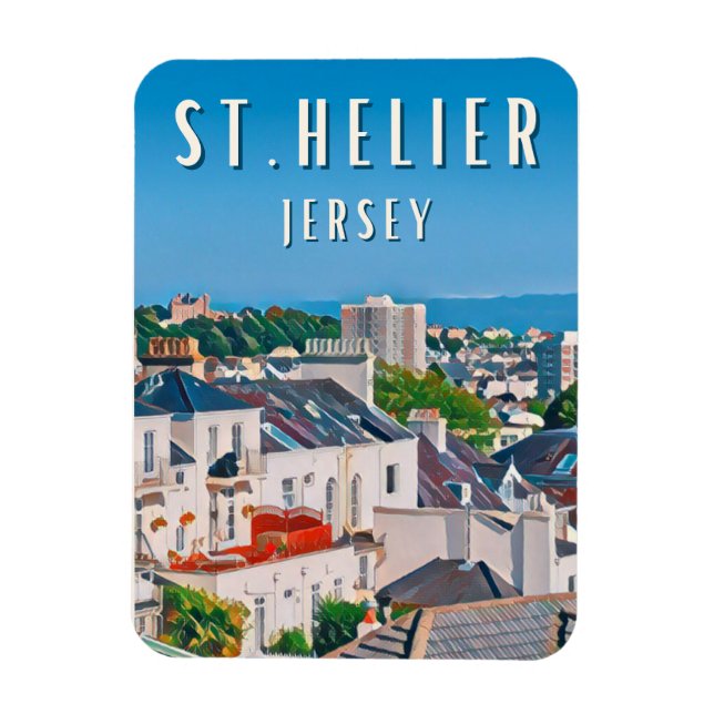 Saint Helier, la ville côtière dynamique Magnet (Vertical)