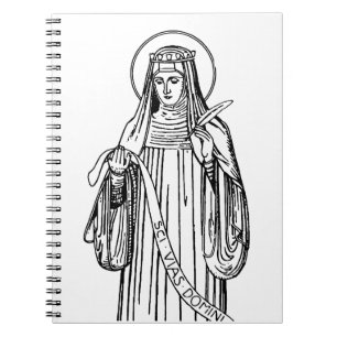 Saint Hildegard of Bingen Doctor of the Church Notebook