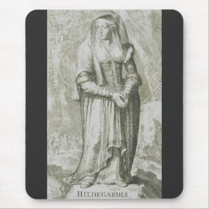 Saint Hildegard of Bingen Mouse Pad