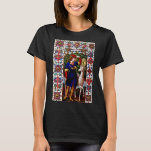 Saint Hubert of Liege with the stag T-Shirt