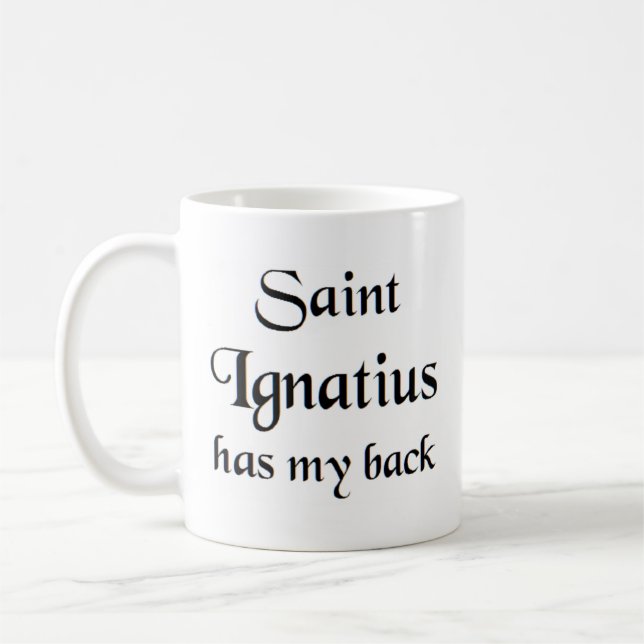 saint ignatius coffee mug (Left)