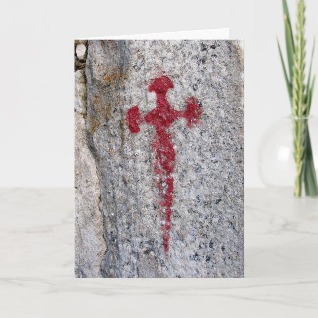 Saint James Cross Card (Front)