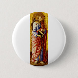 Saint James the Great by Carlo Crivelli 2 Inch Round Button
