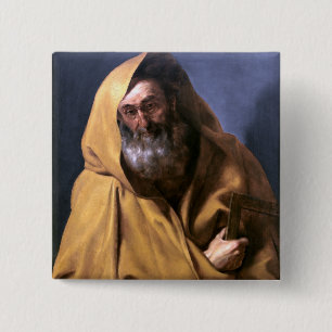Saint James the Great by Rubens  2 Inch Square Button