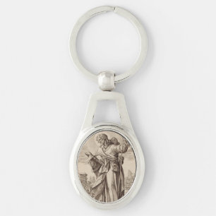Saint James the Great one of Twelve Apostles Keychain