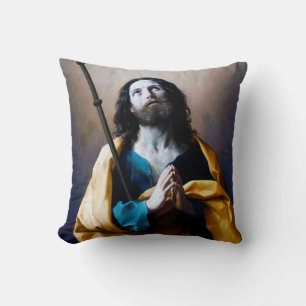 Saint James the Greater, Guido Reni Throw Pillow