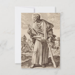 Saint James the Less son of Alphaeus Thank You Card