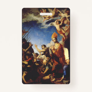 Saint Januarius Bishop of Benevento  Badge