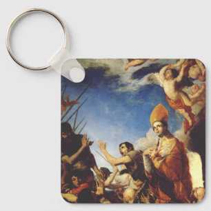 Saint Januarius Bishop of Benevento  Keychain