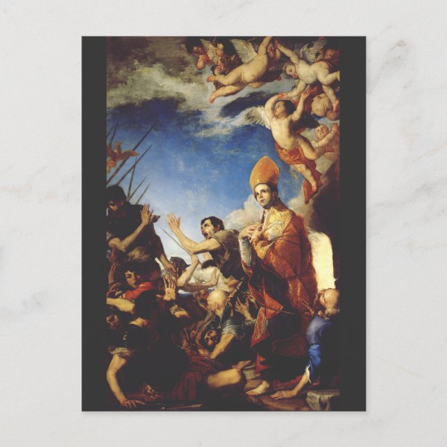 Saint Januarius Bishop of Benevento  Postcard (Front)