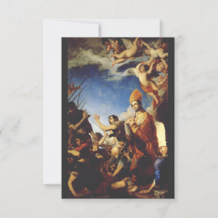 Saint Januarius Bishop of Benevento Thank You Card