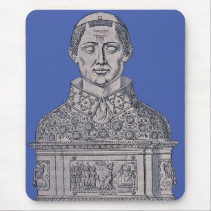 Saint Januarius of Benevento Bishop and Martyr Mouse Pad