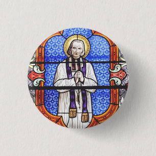 Saint Jean Baptiste Marie Vianney  1 Inch Round Button