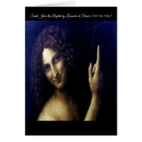Saint Jean Baptiste par Léonard de Vinci