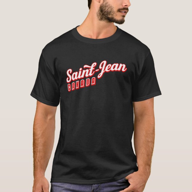 Saint Jean Canada T-Shirt (Front)