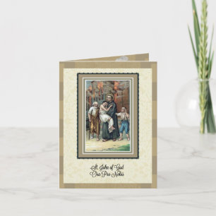 Saint Jean de Dieu Anniversaire de la Carte de Prê